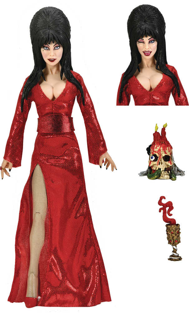 Elvira - "Red Fright And Boo" 6" Clothed Action Figure