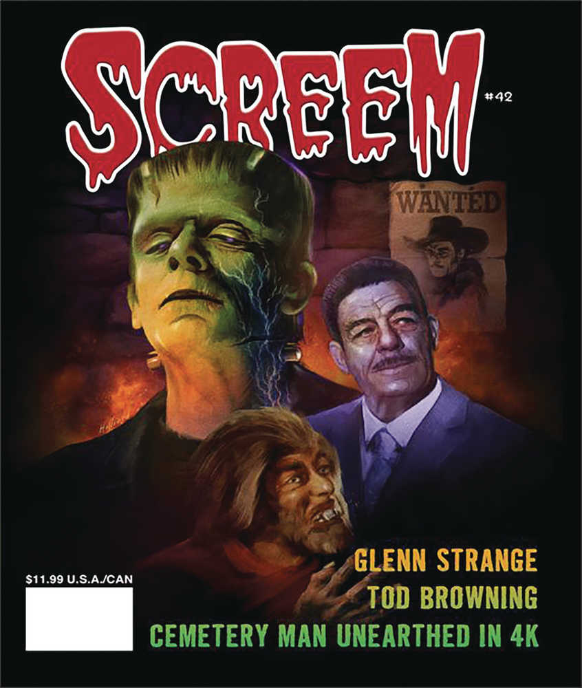 Screem #42 Glenn Strange Previews Exclusive Edition