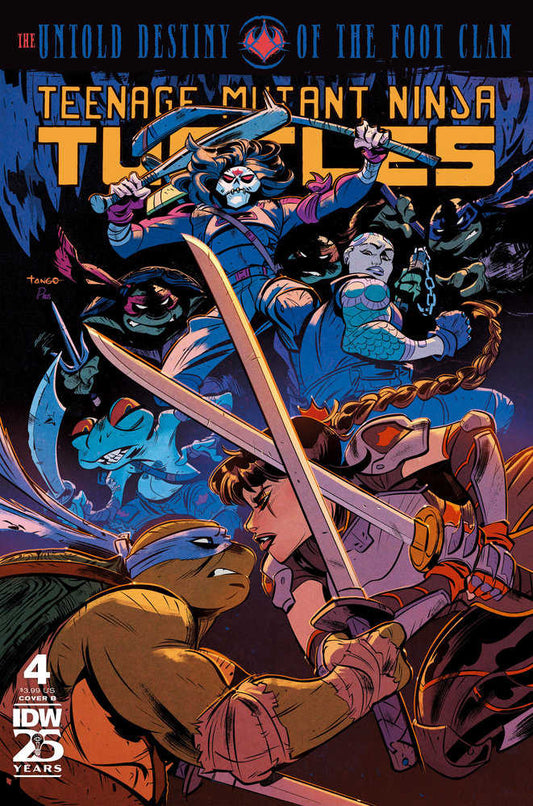 Teenage Mutant Ninja Turtles: The Untold Destiny Of The Foot Clan #4 Variant B (Tango)