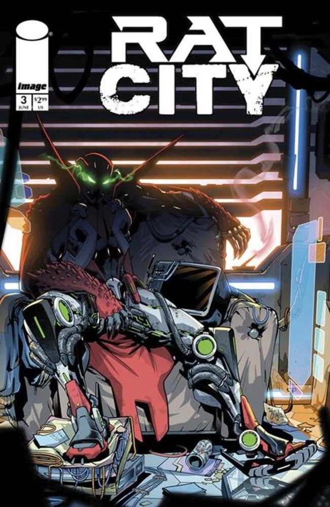 Spawn Rat City #3 Cover A Ze Carlos