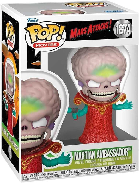 Pop! Movies - Mars Attacks!: Martian Ambassador Vinyl Figure