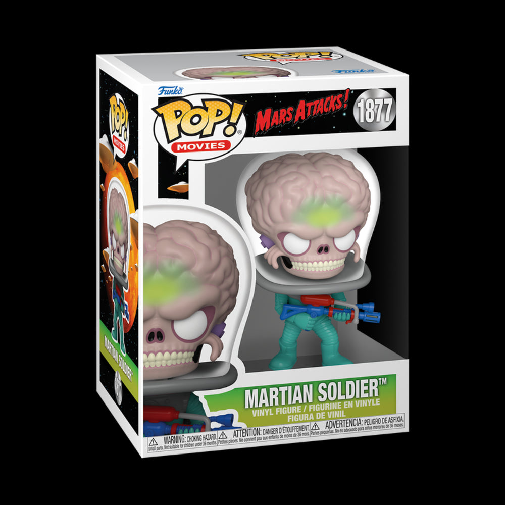 Pop! Movies - Mars Attacks!: Alien Soldier Vinyl Figure