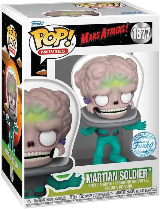 Pop! Movies - Mars Attacks!: Martian Soldier (Specialty Series Figure)