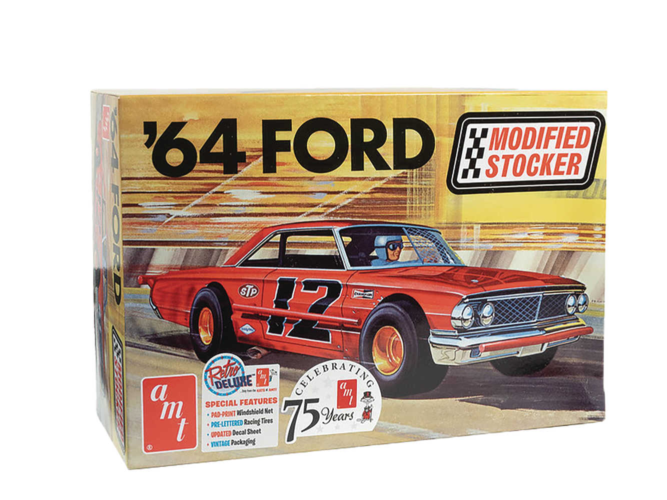 1964 Ford Galaxie Modified Stocker 1/25 Scale Amt Model Kit