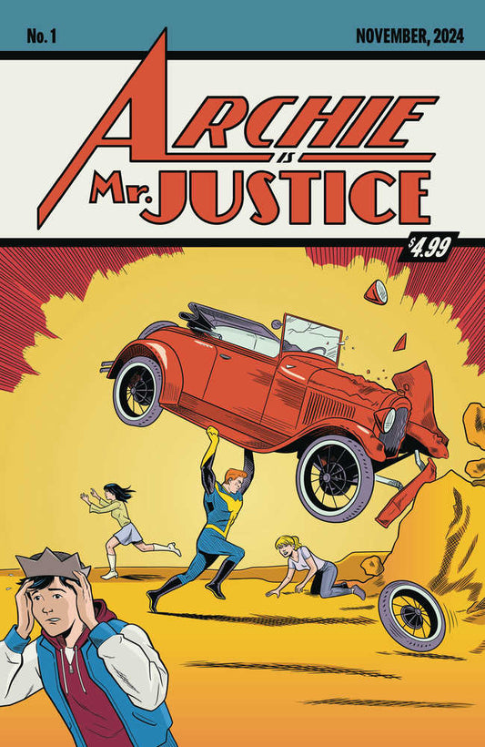 Archie Is Mr Justice #1 (Of 4) Cover C Matt Talbot