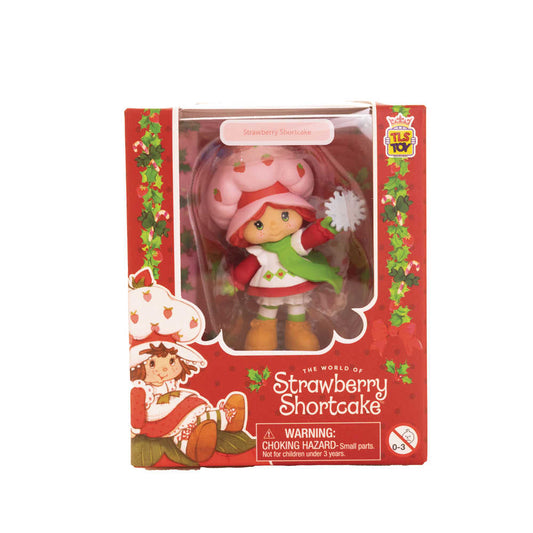 Strawberry Shortcake Skating 2.5in" Collectible Holiday Figure