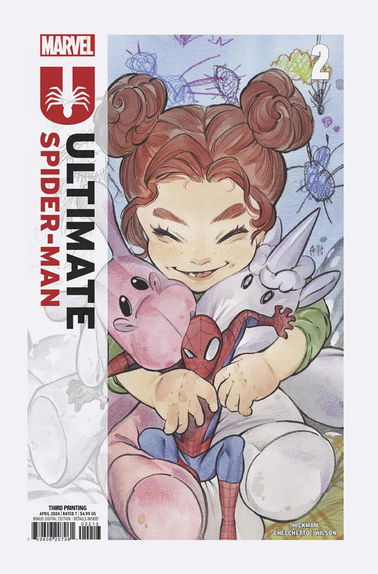 Ultimate Spider-Man #2 Peach Momoko 3RD Printing Variant