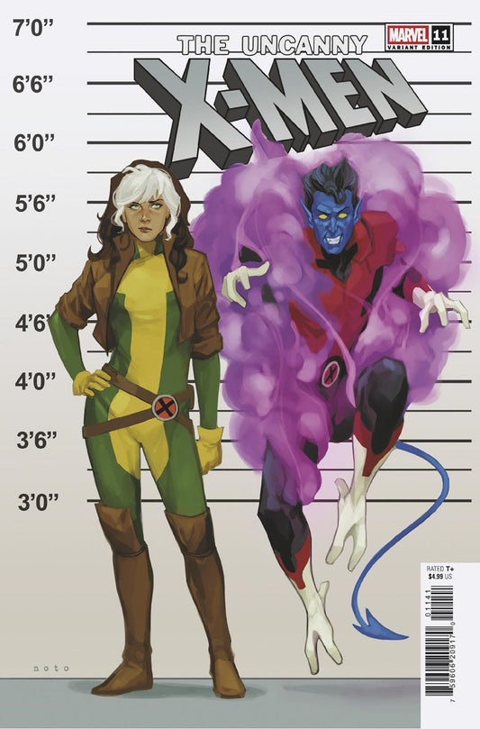 Uncanny X-Men #11 Phil Noto Connecting X-Manhunt Variant [Xmh]