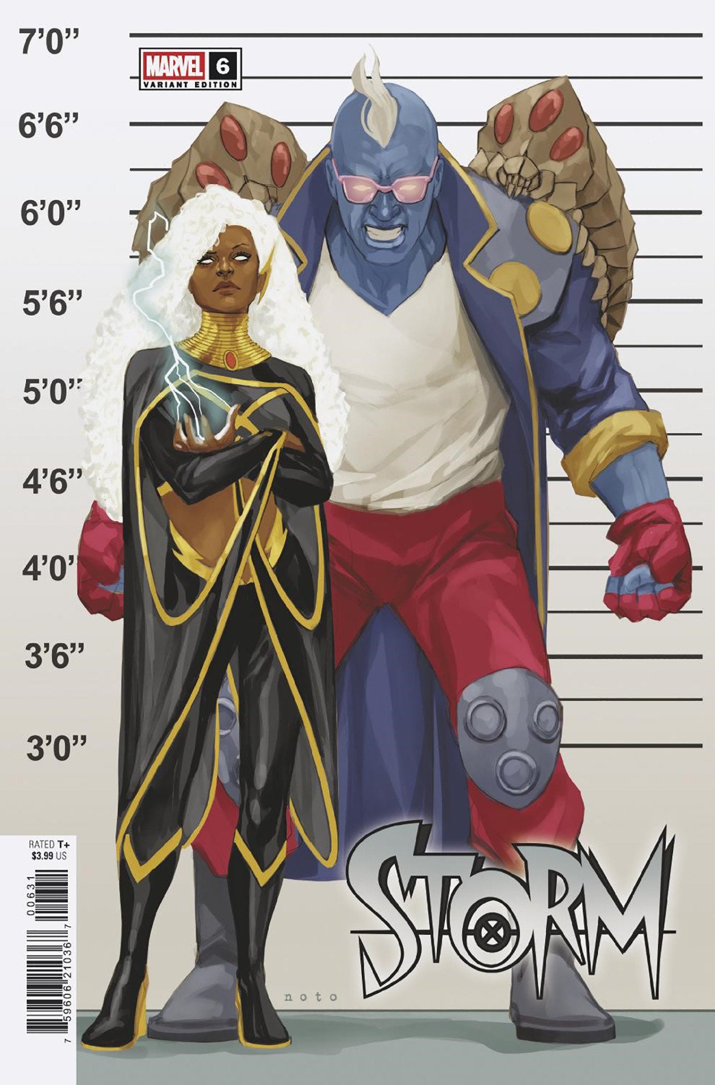 Storm #6 Phil Noto Connecting X-Manhunt Variant [Xmh]