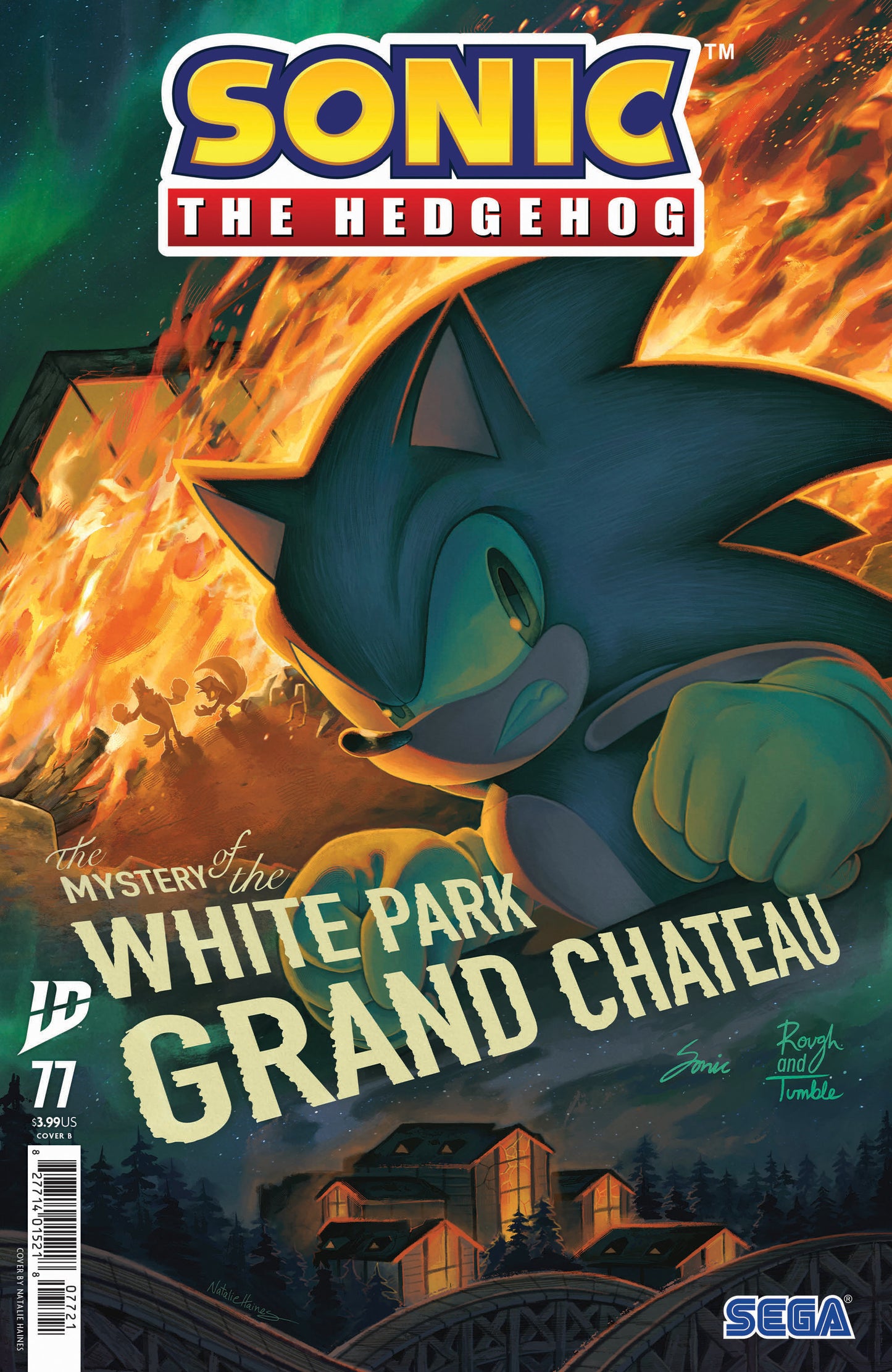 Sonic The Hedgehog #77 Variant B (Haines)