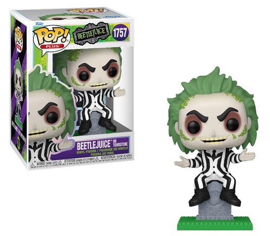 Pop! Plus Beetlejuice: Beetlejuice with Tombstone