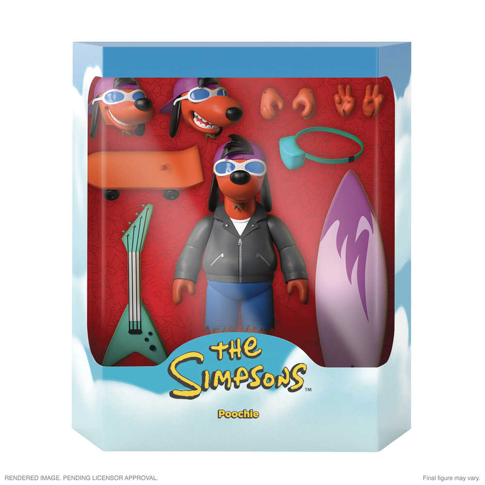 Simpsons Ultimates Poochie Action Figure