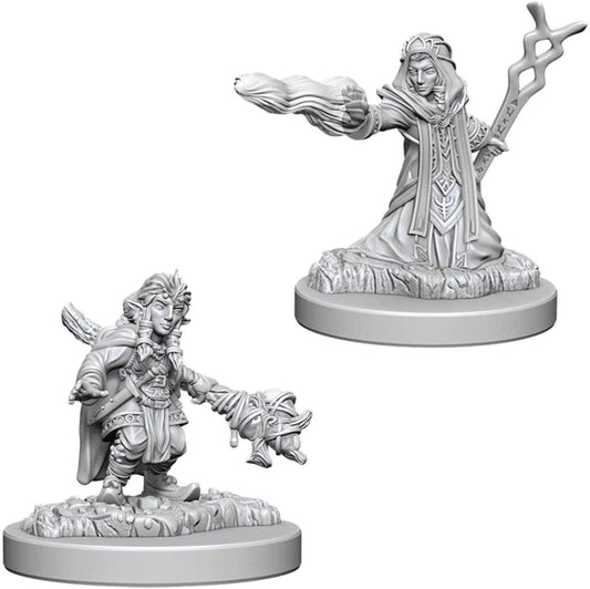 D&D: GNOME WIZARD (FEMALE) Unpainted Minis