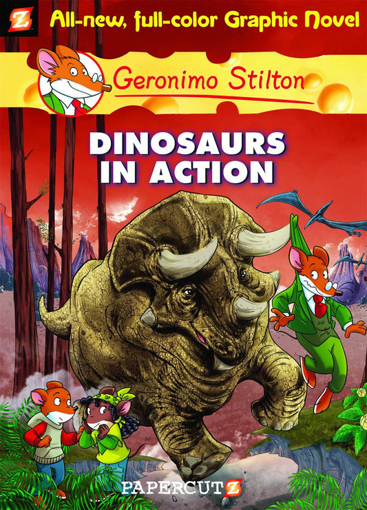 GERONIMO STILTON VOL 07 DINOSAURS IN ACTION HC