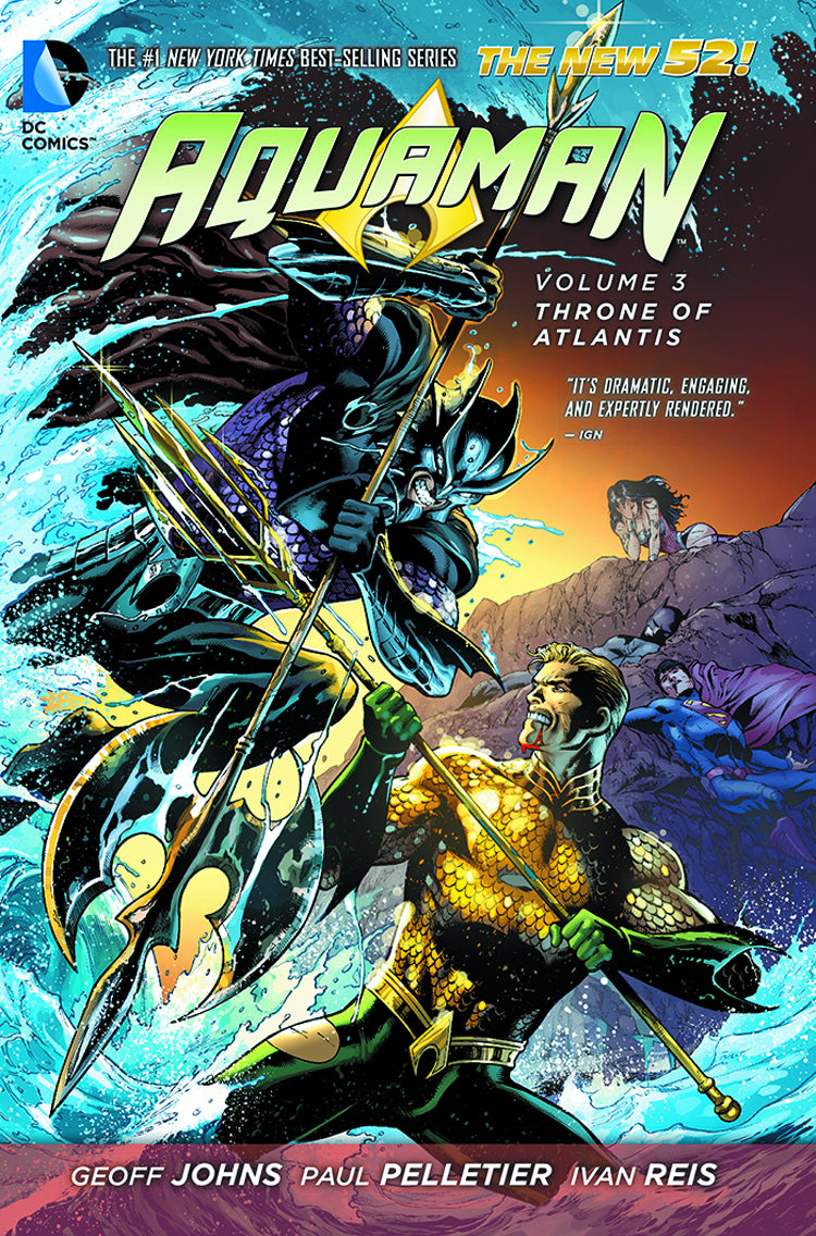 AQUAMAN (New 52) VOL 03: THRONE OF ATLANTIS HC