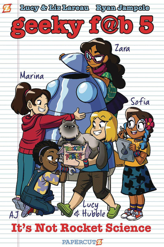 GEEKY FAB FIVE VOL 01 IT'S NOT ROCKET SCIENCE GN