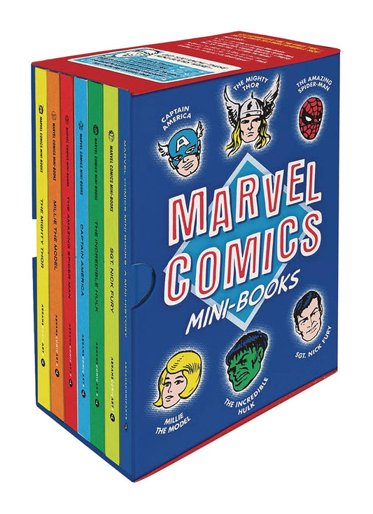 MARVEL COMICS MINI-BOOKS COLLECTIBLE BOXED SET