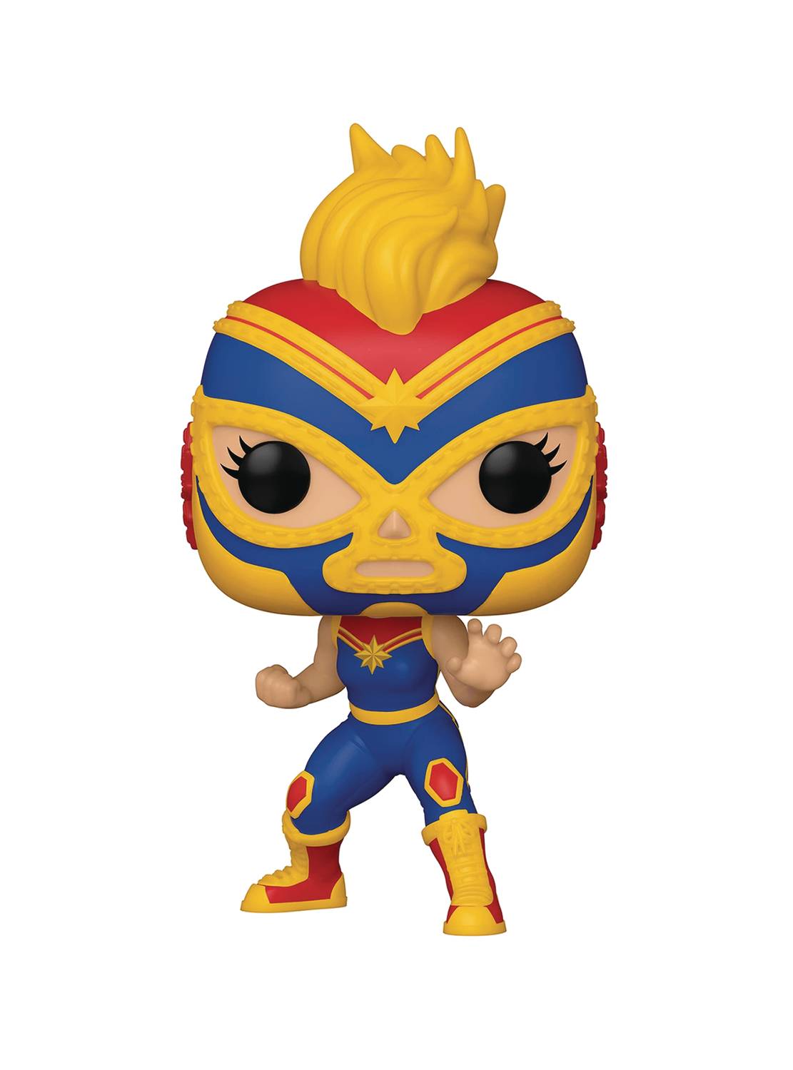 POP! MARVEL LUCHADORES: CAPTAIN MARVEL Vinyl Figure