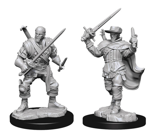 D&D: HUMAN BARD (MALE) Unpainted Minis