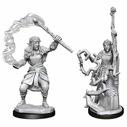 D&D: FIRBOLG DRUID (FEMALE) Unpainted Minis