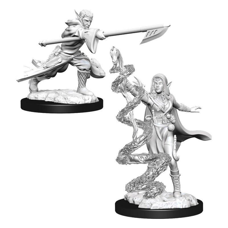 MTG:  JORAGA WARCALLER & JORAGA TREESPEAKER Unpainted Minis