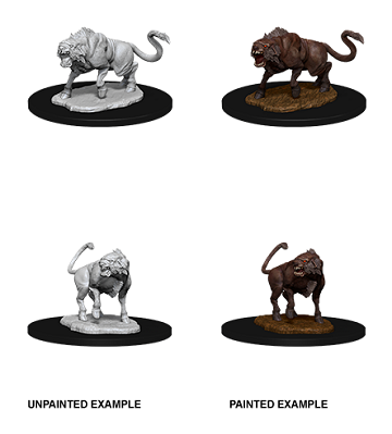 D&D: LEUCROTTA Unpainted Minis