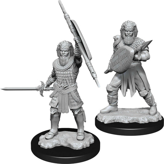 D&D: HUMAN FIGHTER (MALE) Unpainted Minis