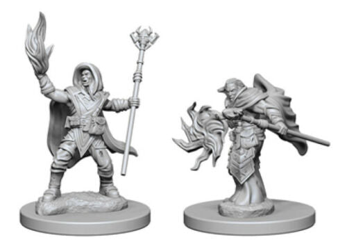 D&D: ELF WIZARD v2 (MALE) Unpainted Minis