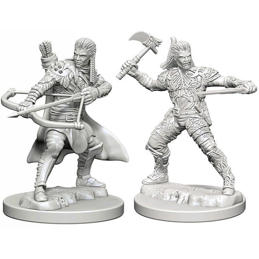 D&D: HUMAN RANGER v1 (MALE) Unpainted Minis